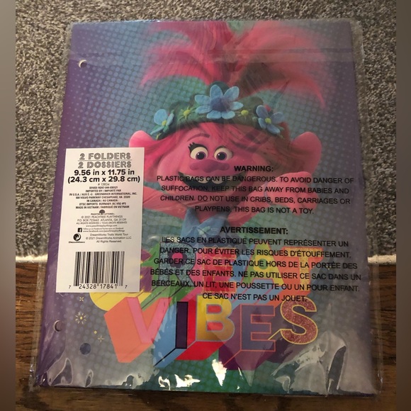 New in Wrapping! 2 “Trolls” folder pack! - Picture 2 of 4
